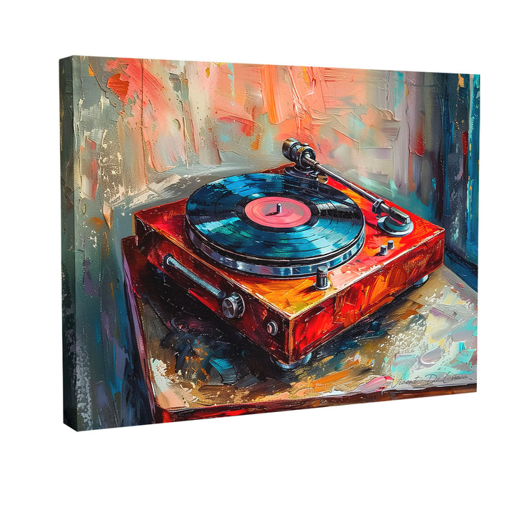 Vintage Vinyl Music Lover Wall Art