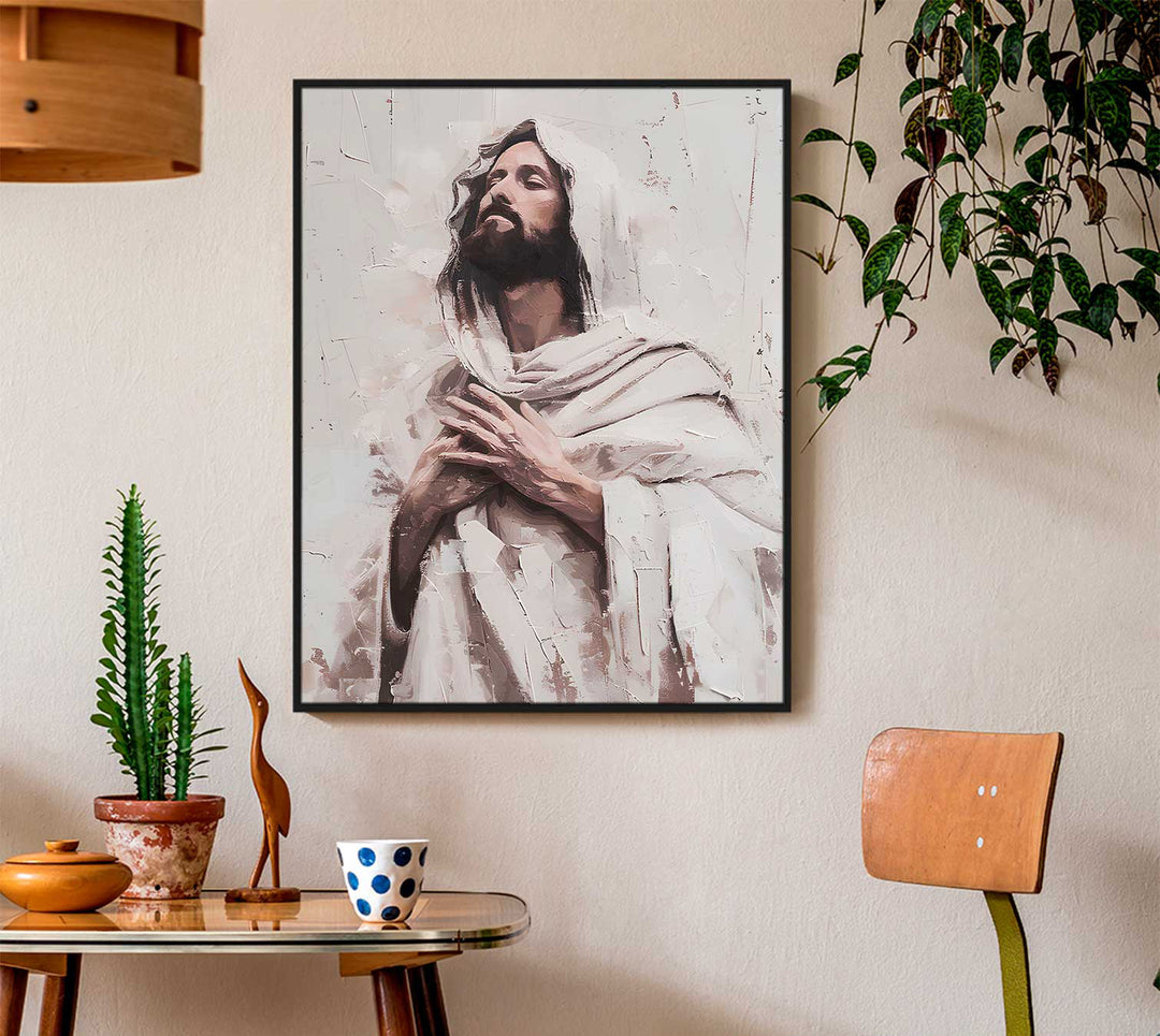 Abstract Jesus Wall Art