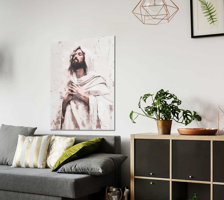 Abstract Jesus Wall Art