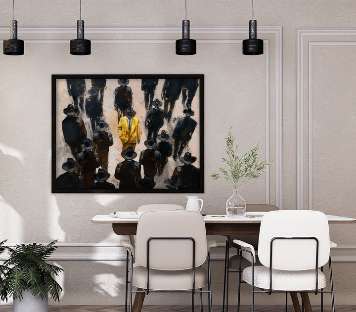 Success Canvas Print Motivational Office Decor