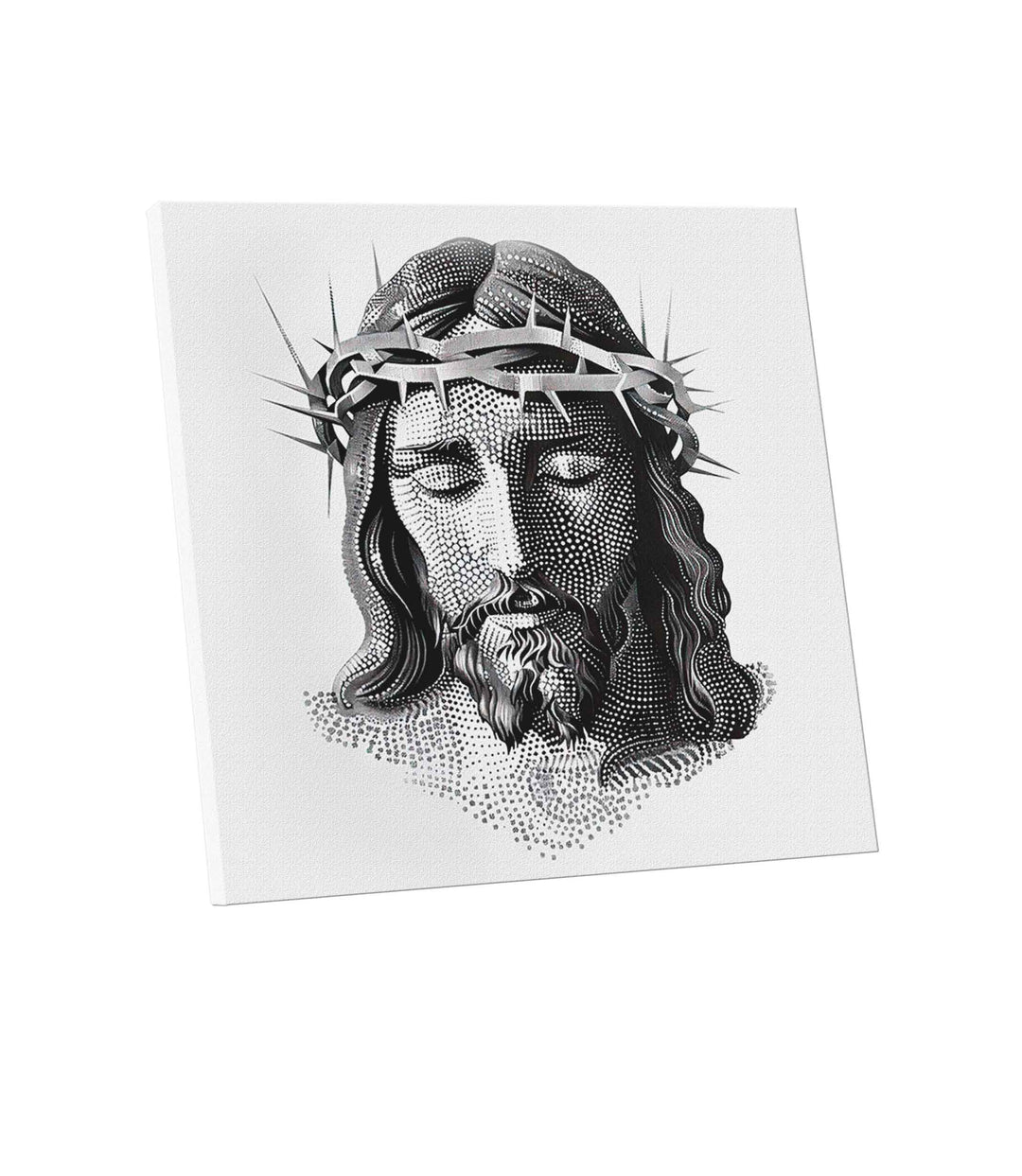 Jesus Dots Art Frame