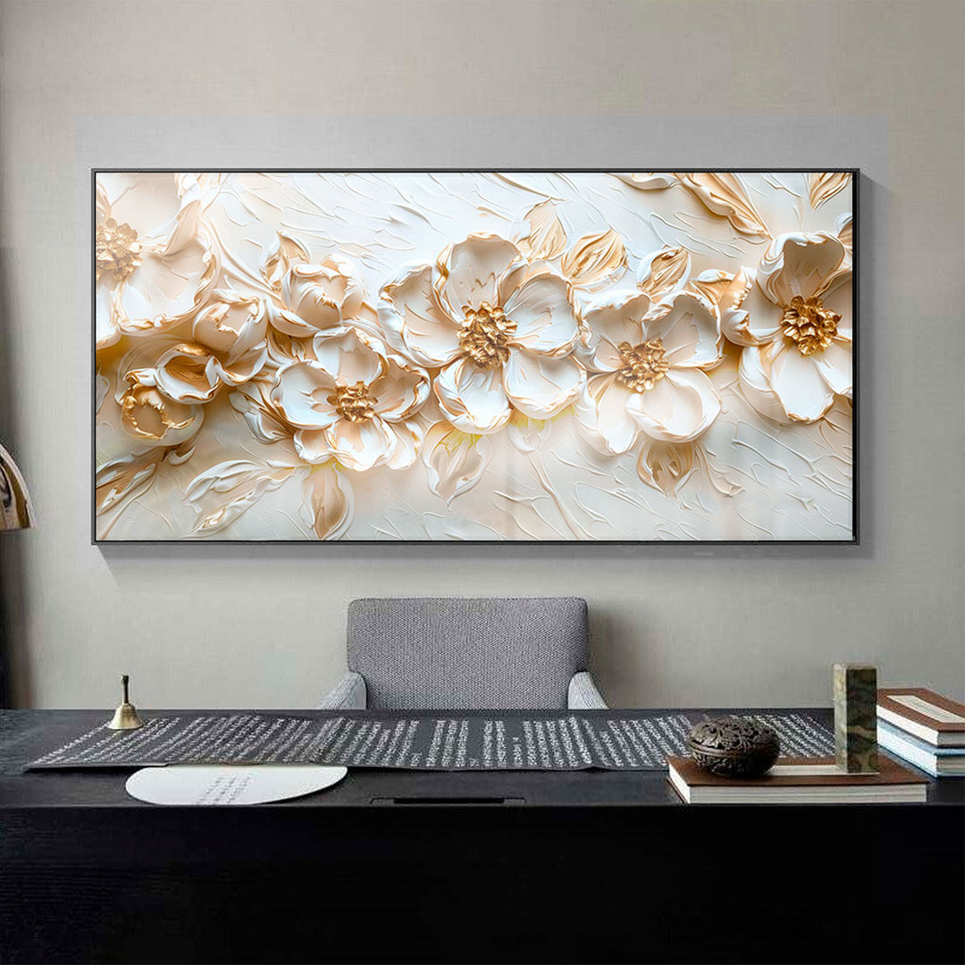 Flowers of Hope Abstract Painting