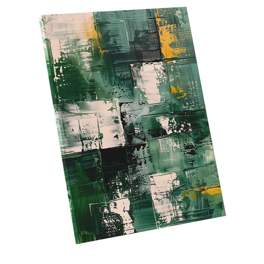 Abstract Painting Emerald Hue