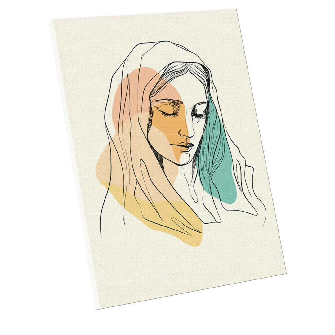 Boho Style Mary Wall art