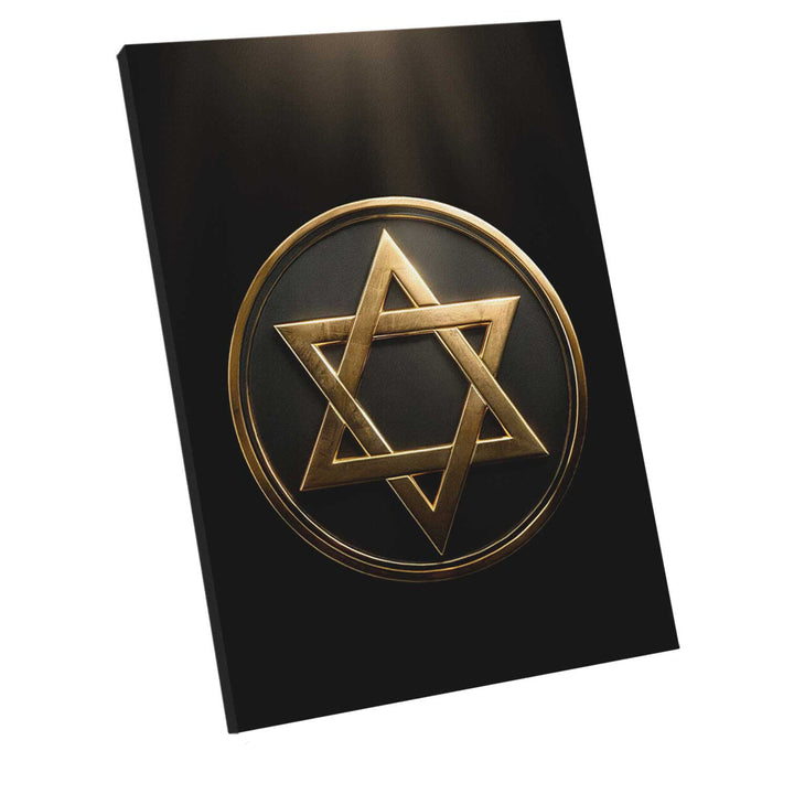 Star of David Canvas Print