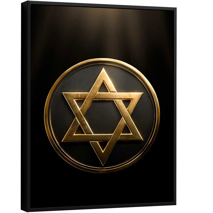 Star of David Canvas Print