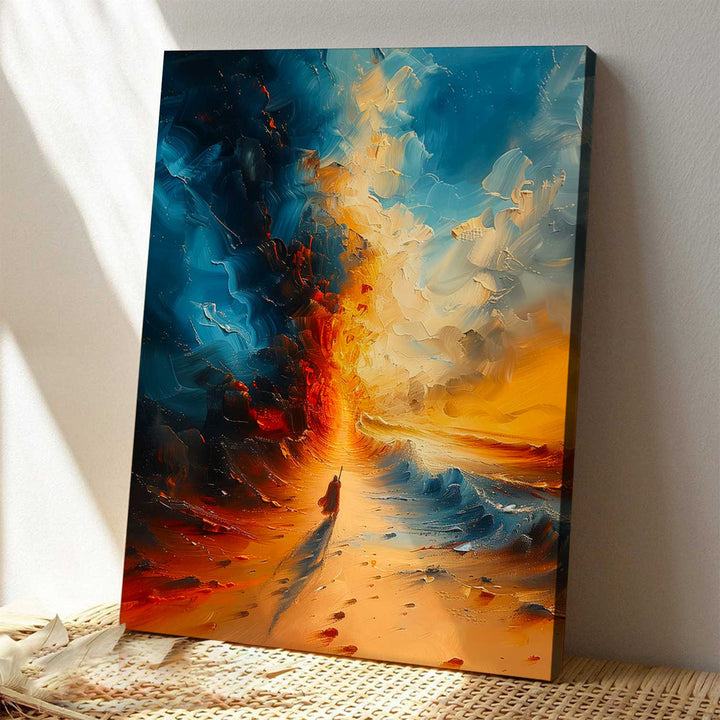 Abstract Painting Division of the Waters