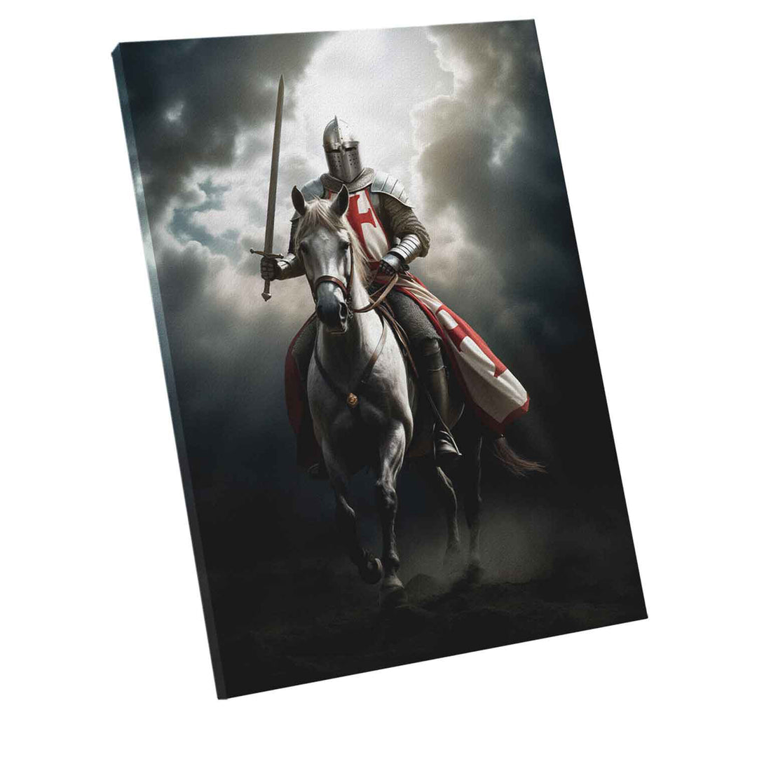 Knight of Christ Painting
