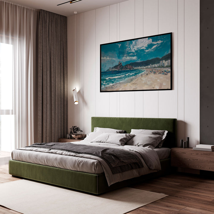 Copacabana Beach Rio de Janeiro Painting