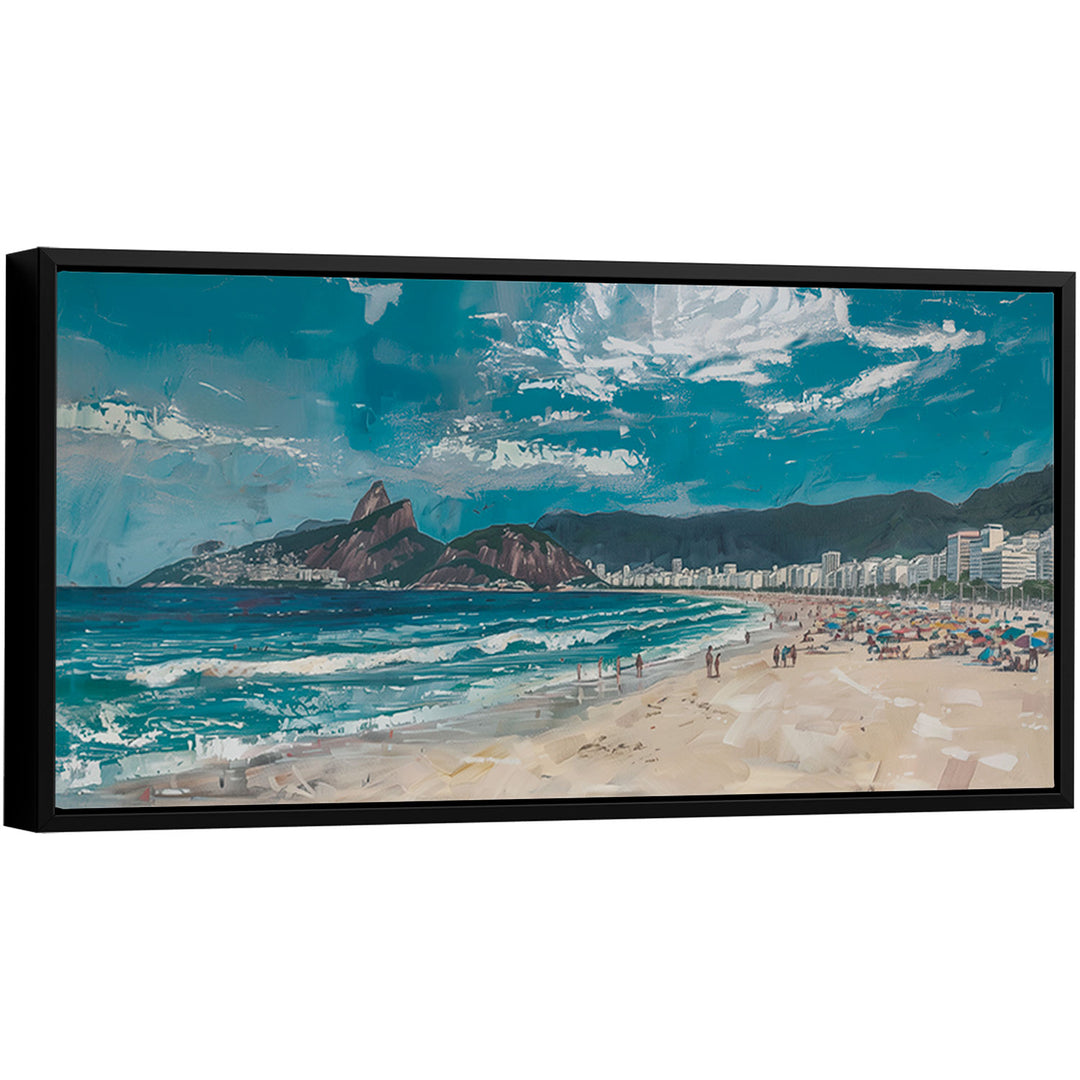 Copacabana Beach Rio de Janeiro Painting