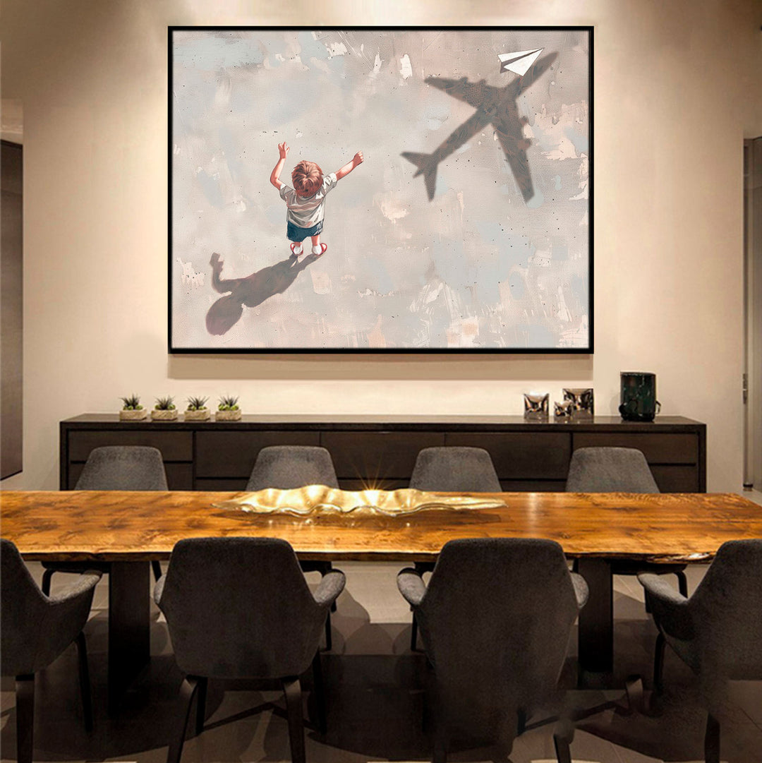 Dream Big Picture Success Mindset Motivational Office Painting