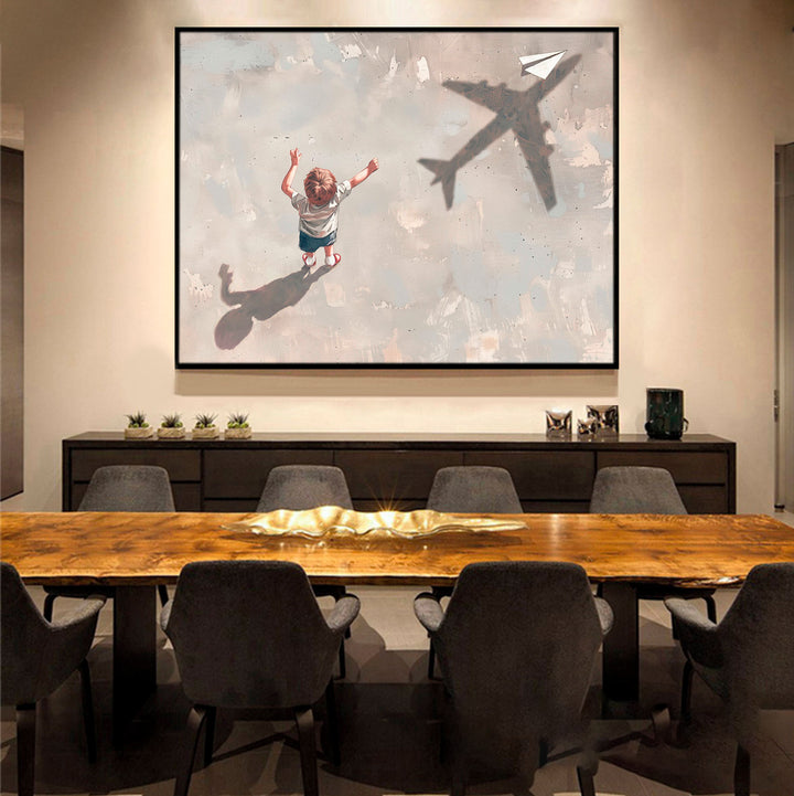 Dream Big Picture Success Mindset Motivational Office Painting