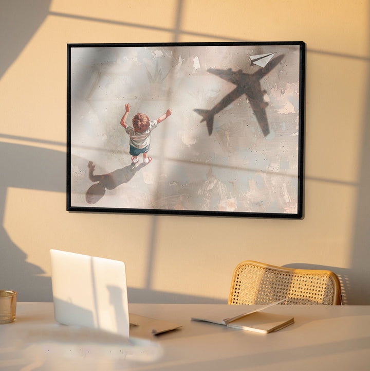 Dream Big Picture Success Mindset Motivational Office Painting