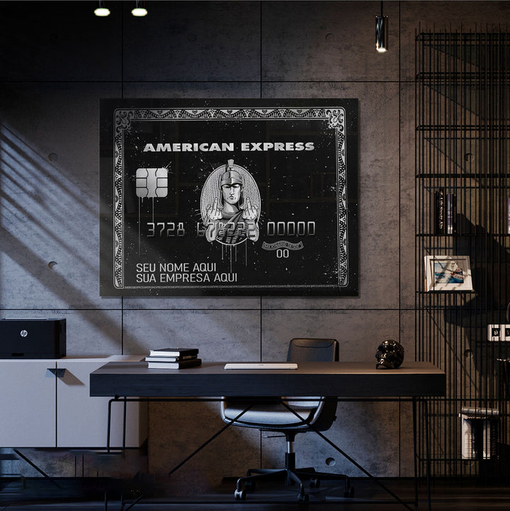 AMEX BLACK Custom Name