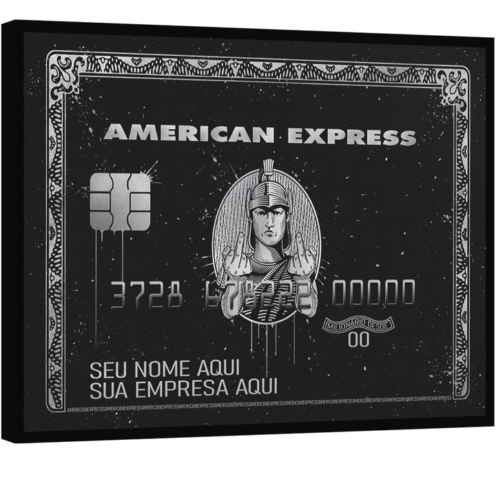 AMEX BLACK Custom Name