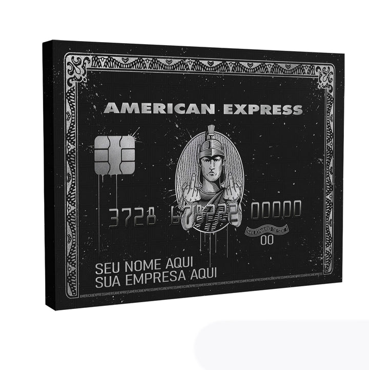AMEX BLACK Custom Name