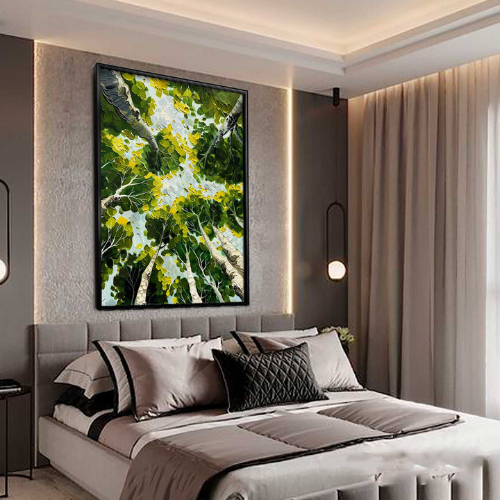 Trees in Perspective Calming Nature Painting