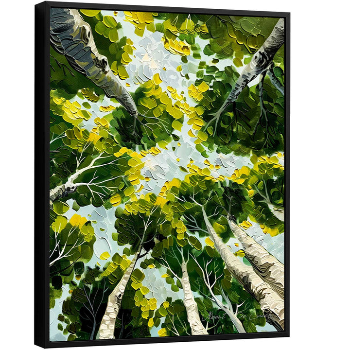 Trees in Perspective Calming Nature Painting