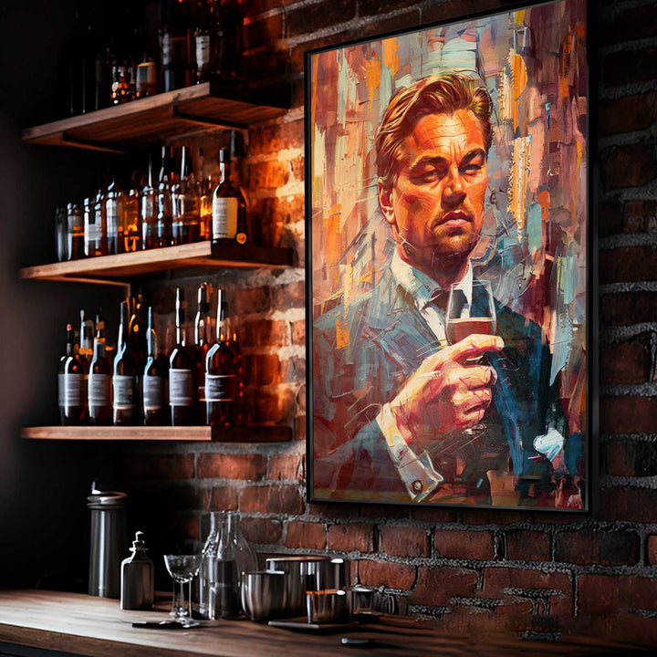 The Victorious Wolf of Wall Street Painting