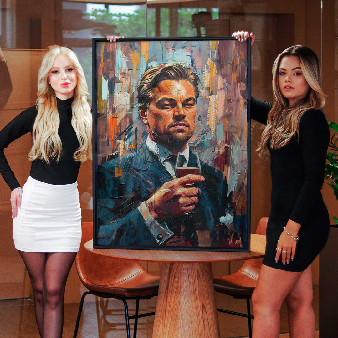 The Victorious Wolf of Wall Street Painting