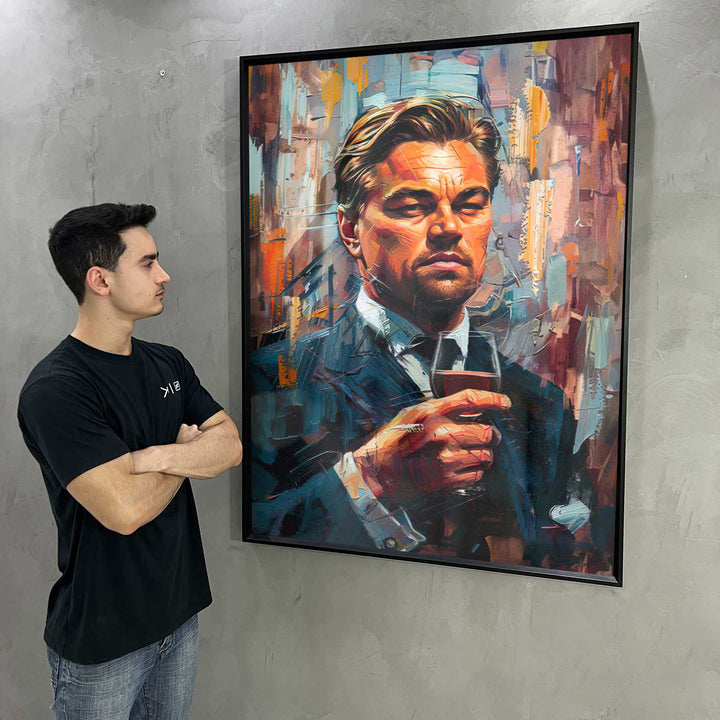 The Victorious Wolf of Wall Street Painting