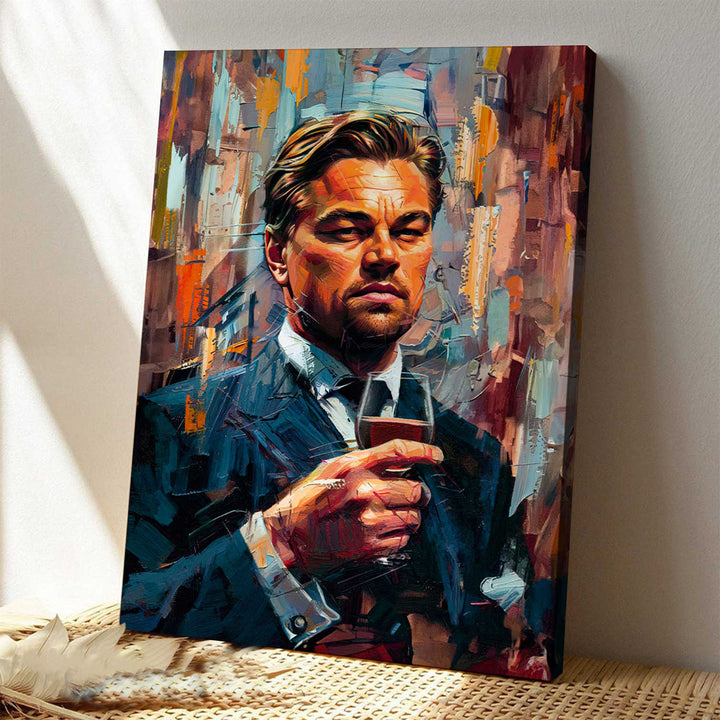 The Victorious Wolf of Wall Street Painting