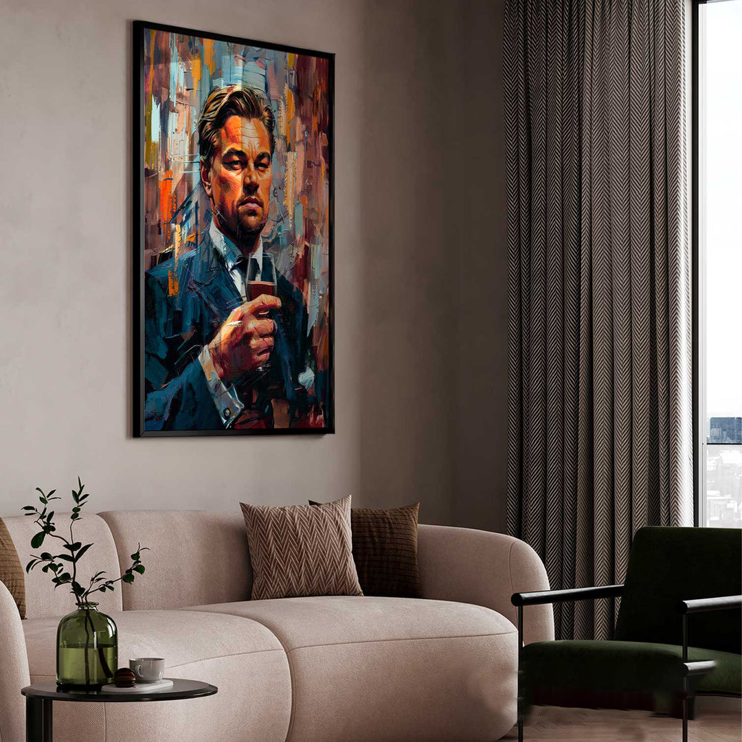 The Victorious Wolf of Wall Street Painting