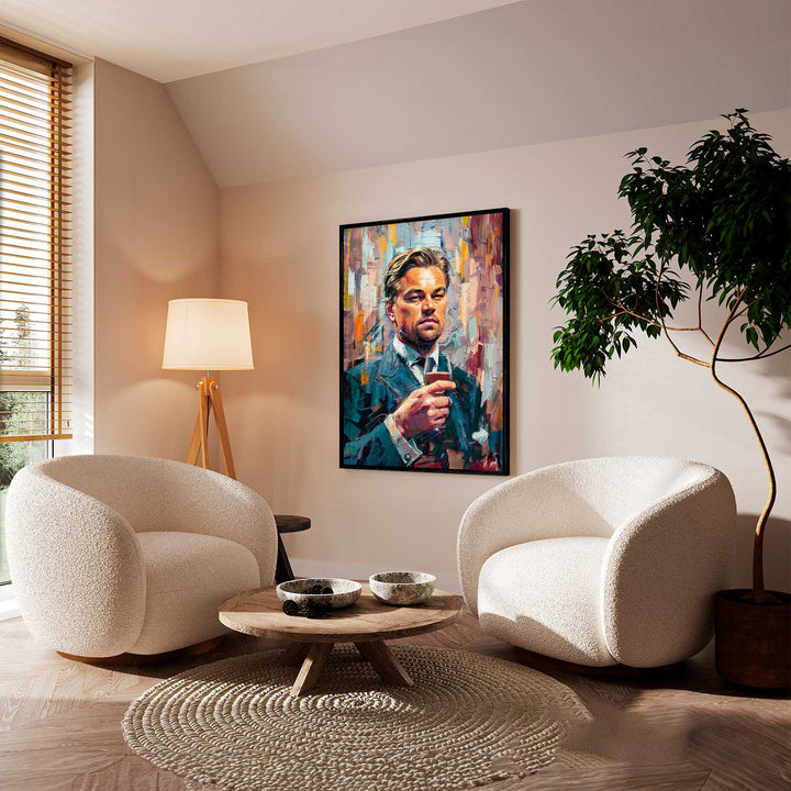 The Victorious Wolf of Wall Street Painting