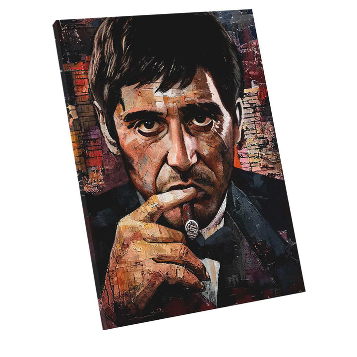 Tony Montana Scarface Pop Art Graffiti Painting