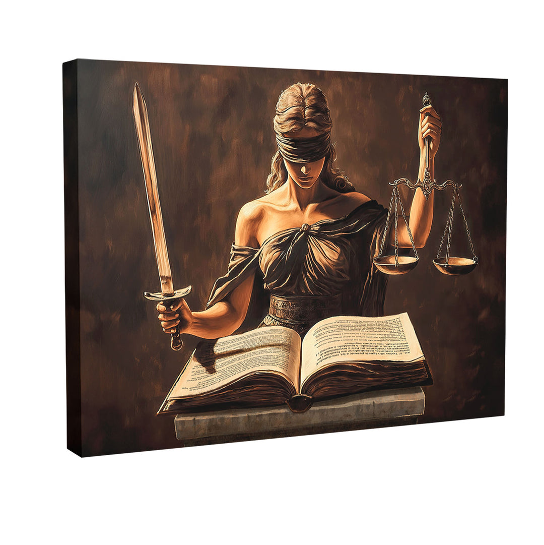 Goddess Themis Law Painting