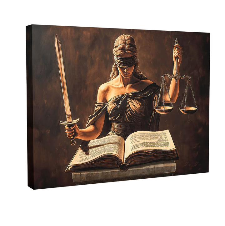 Goddess Themis Law Painting