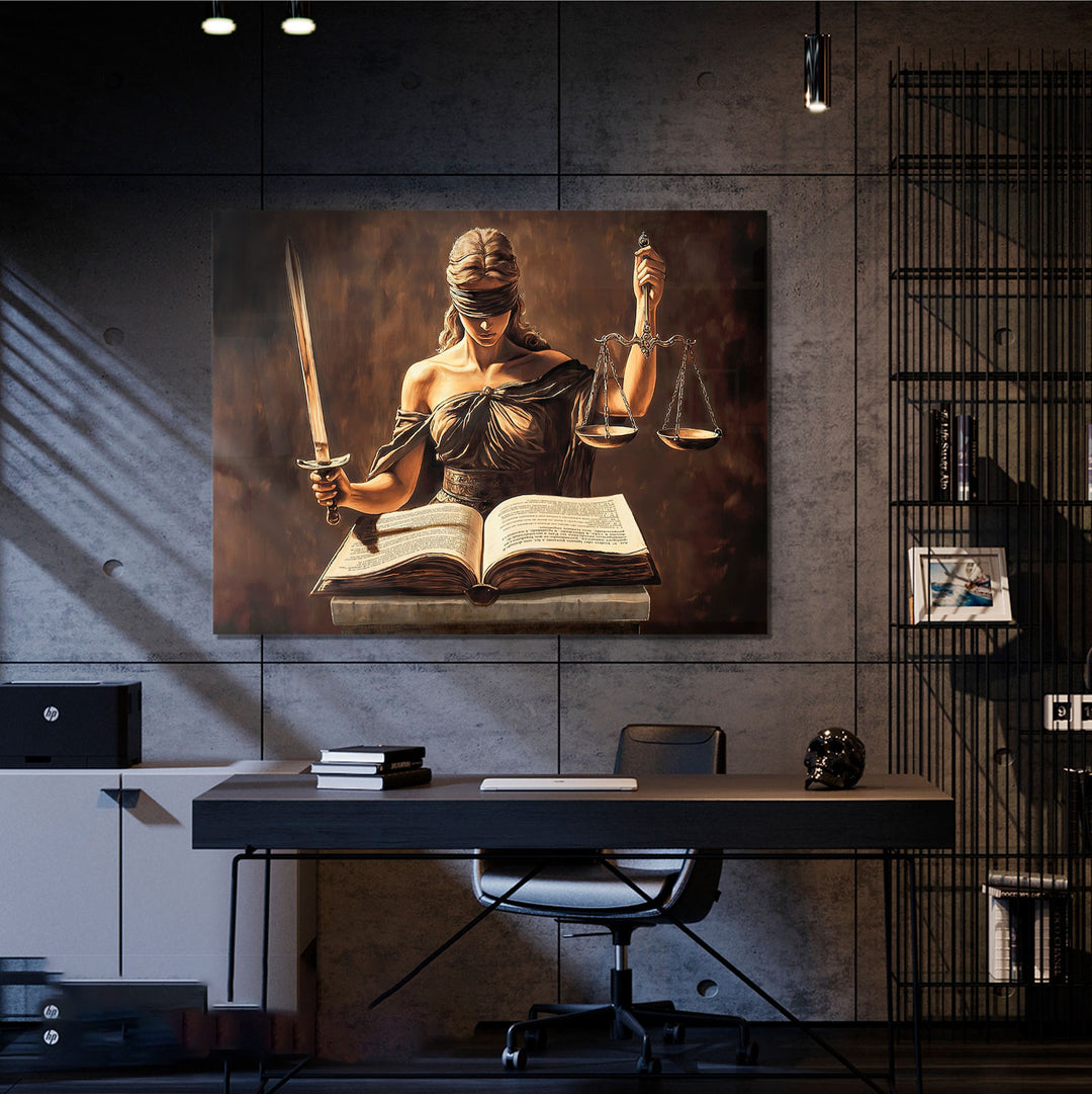 Goddess Themis Law Painting