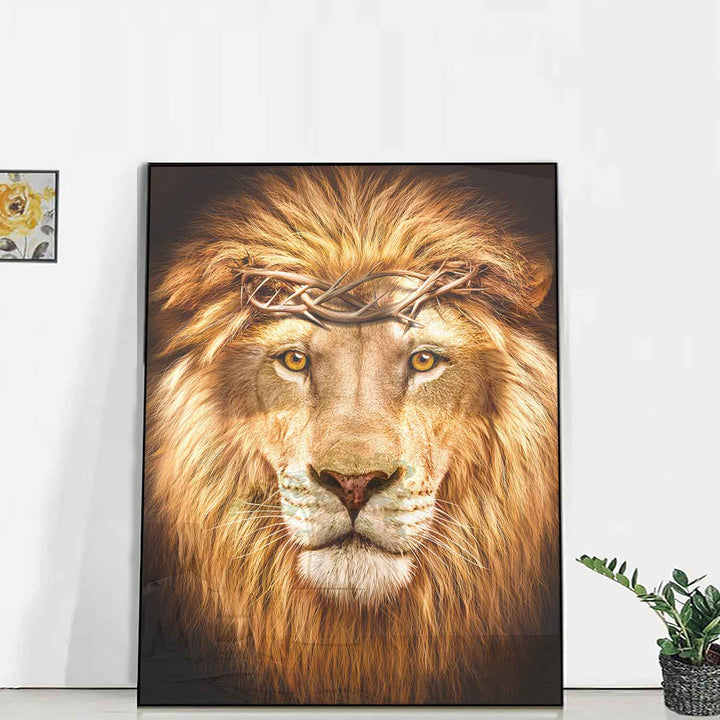 Lion of Judah Spiritual Catholic Canvas Print