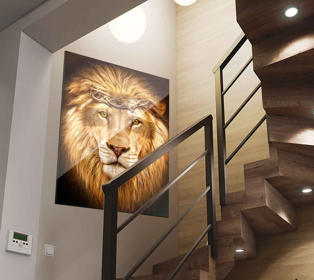 Lion of Judah Spiritual Catholic Canvas Print