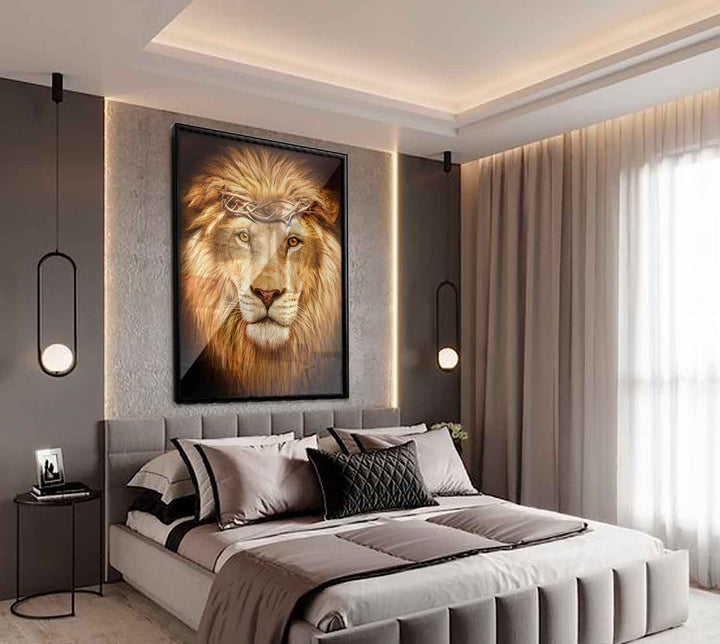 Lion of Judah Spiritual Catholic Canvas Print