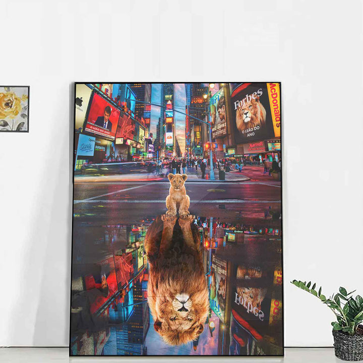 Mindset is Everything Motivational Canvas Print