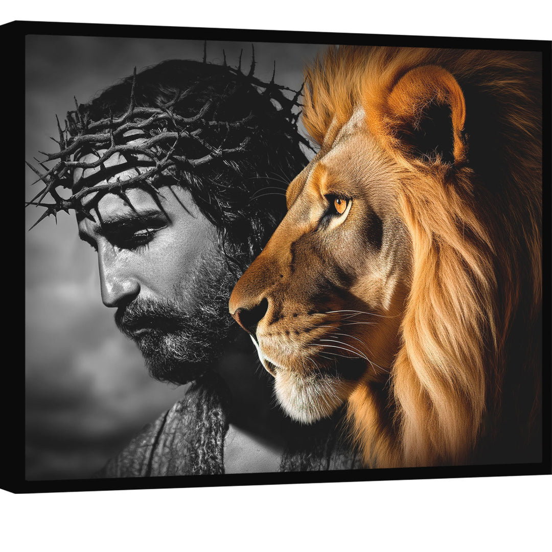 Jesus the Lion of Judah Canvas Print