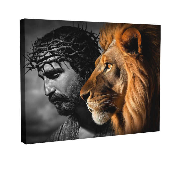 Jesus the Lion of Judah Canvas Print