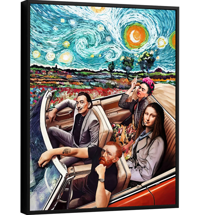 Vincent Van Gogh Roadtrip Graffiti Pop Art