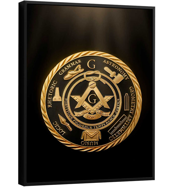 Freemasonry Medal Frame