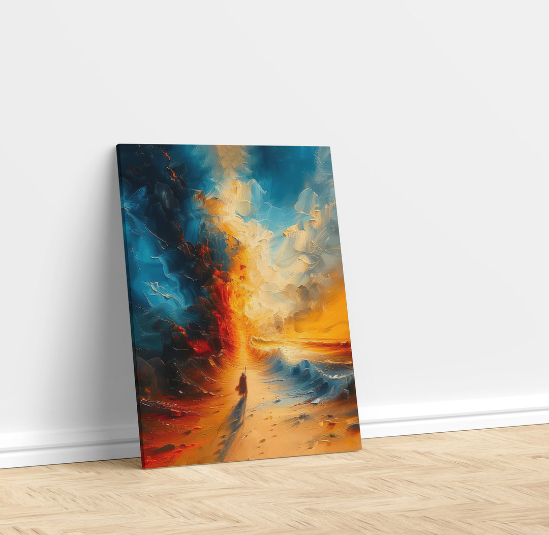 Abstract Painting Division of the Waters