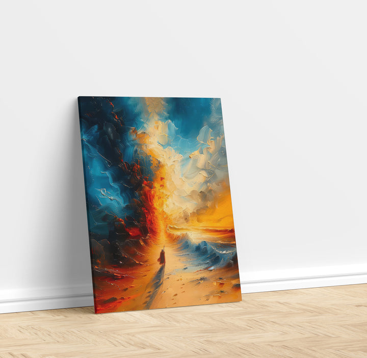 Abstract Painting Division of the Waters