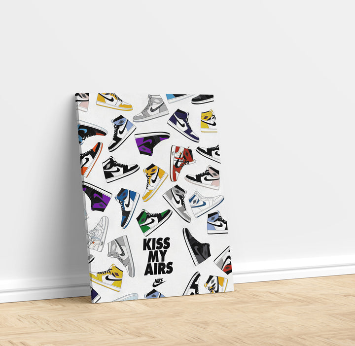 Kiss My Airs Sneaker Hypebeast Art