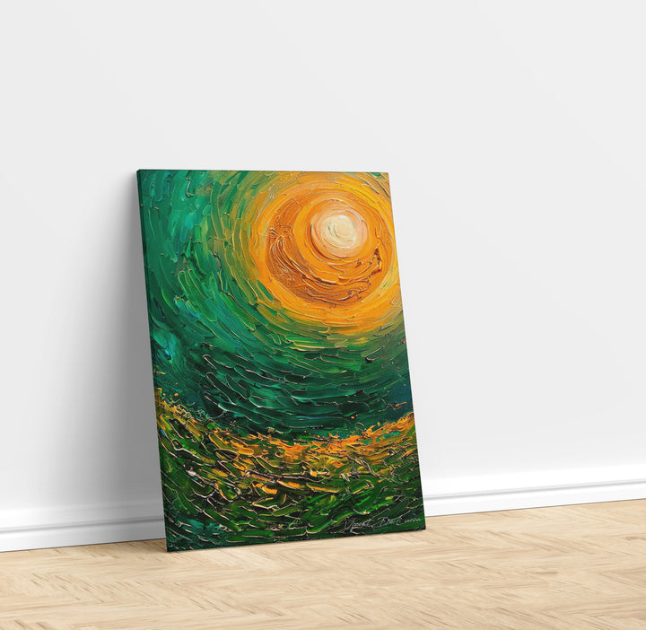 Abstarct Nature Landscape Canvas Print