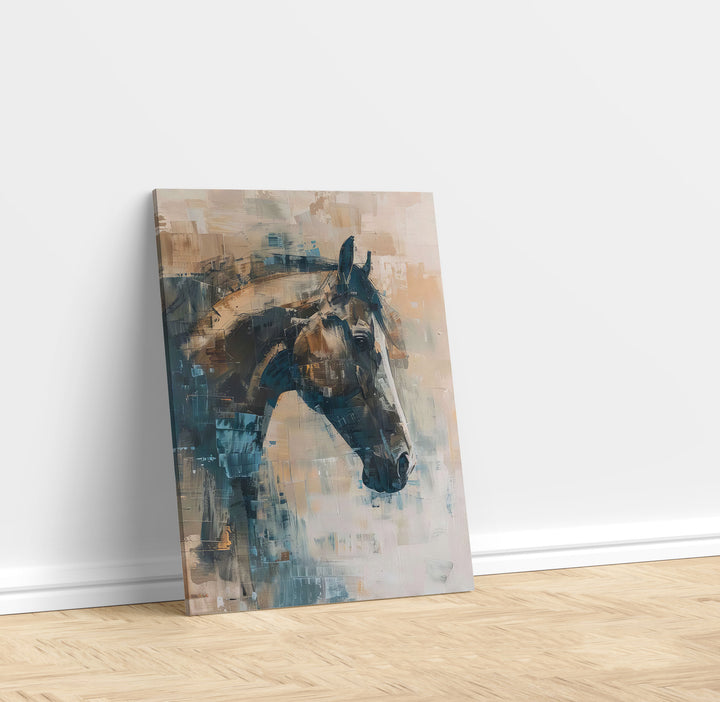 Majestic Horse Abstract Canvas Print