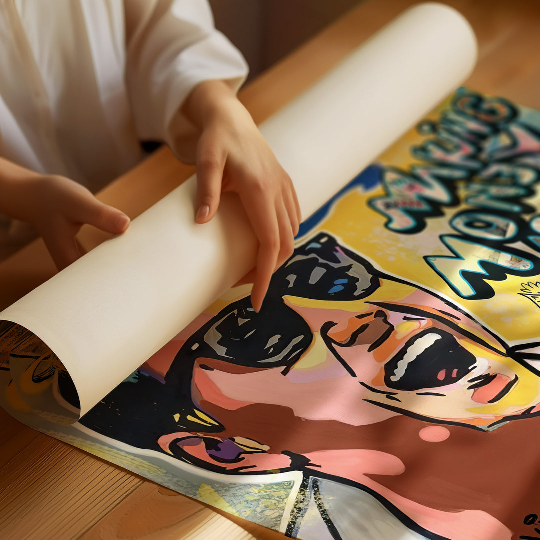 Wolf Of Wall Street Making Money Is An Art Movie Canvas Print