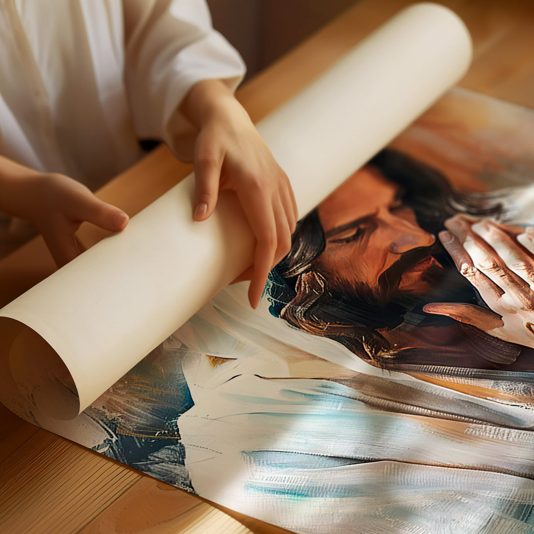 Jesus the Savior Lux'Art Painting