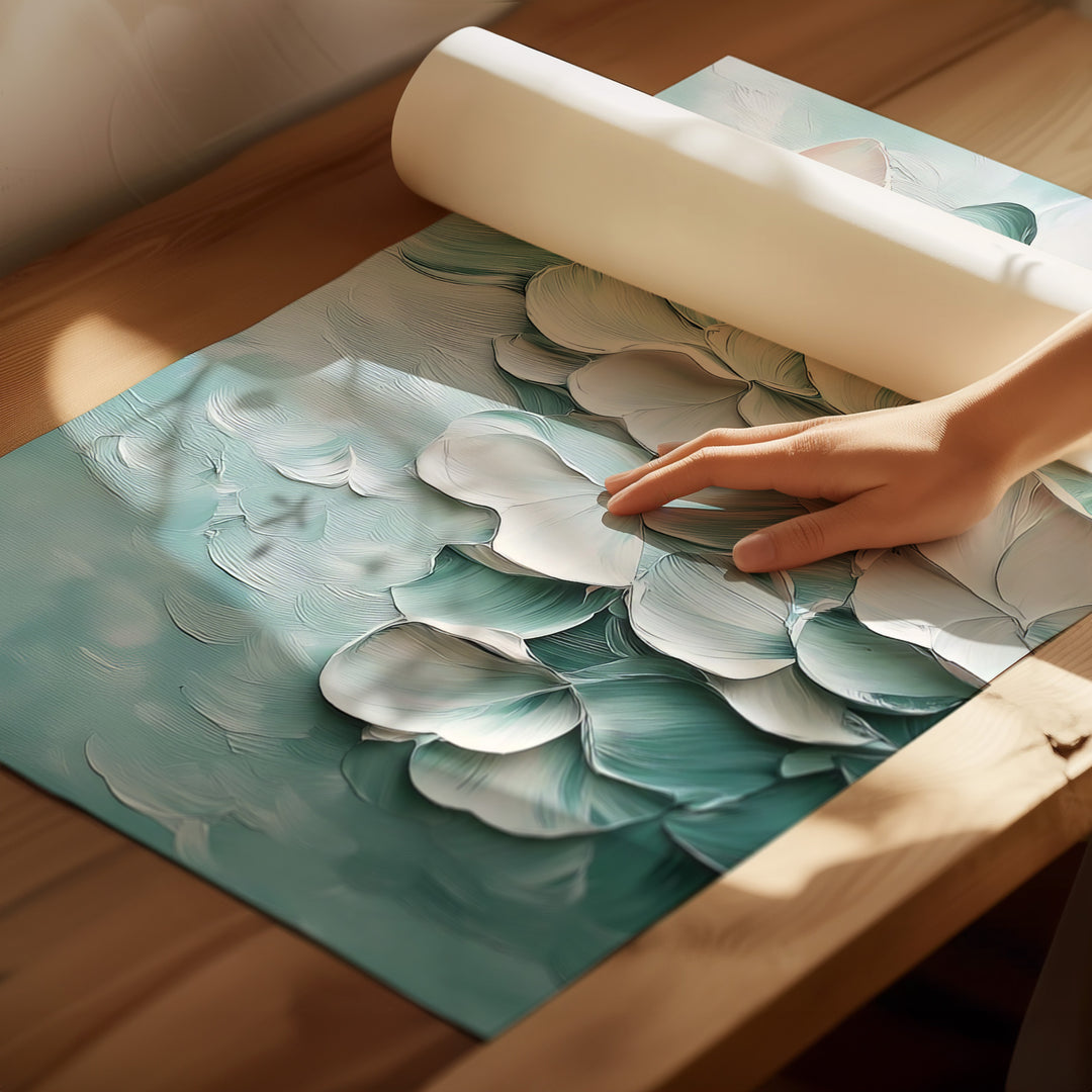 Abstract Floral Wall Art