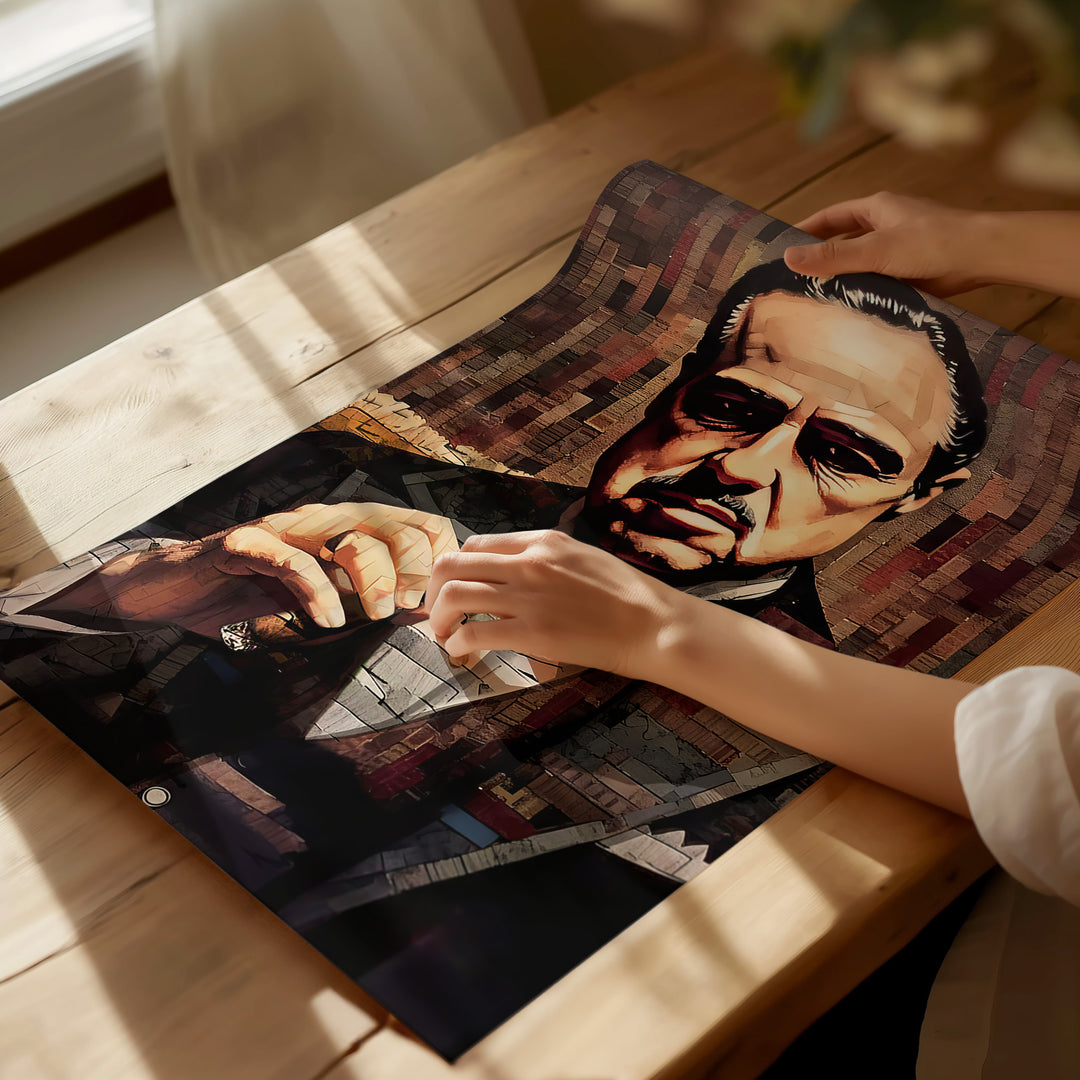God Father Movie Mafia Wall Art Canvas Print