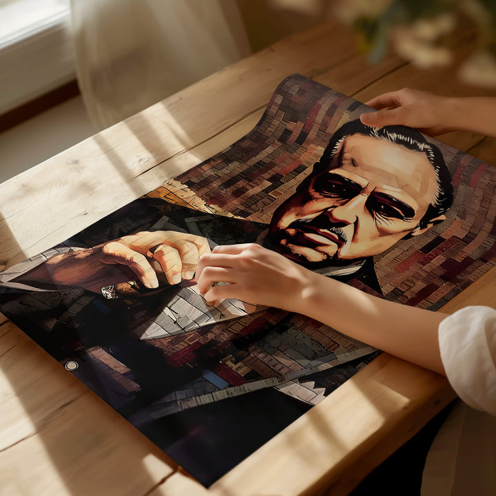 God Father Movie Mafia Wall Art Canvas Print